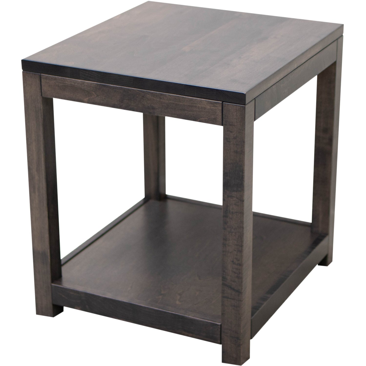 Westbrook Maple Wood Large Square Open End Table | SB