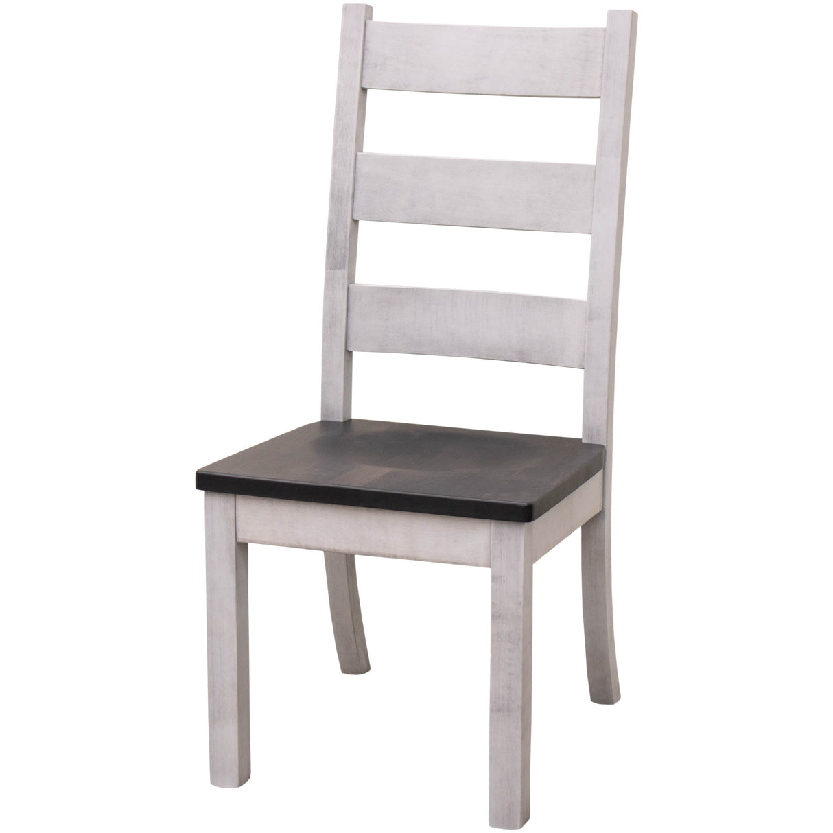 Western High Back White & Wood Side Dining Chair | M-AV&GS