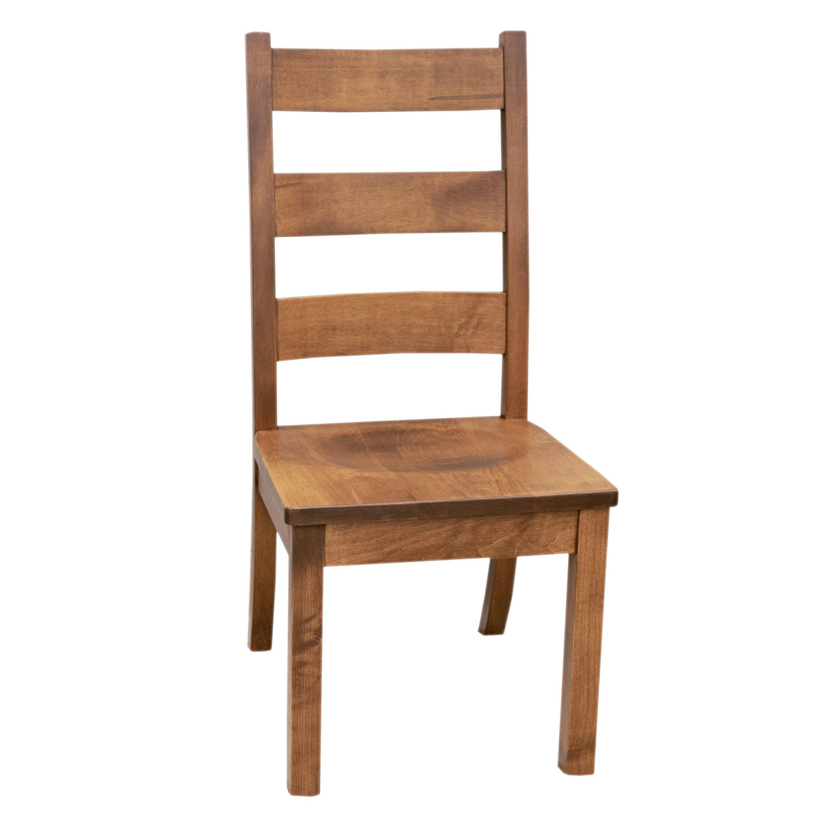 Western High Back Maple Wood Side Dining Chair | HC