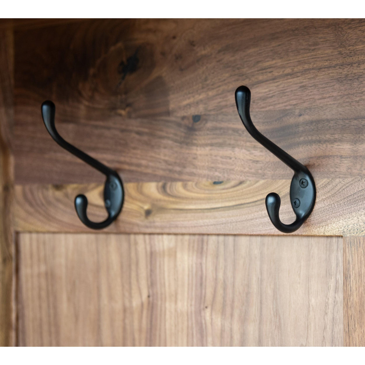 Weston Walnut Wood Hall Tree Bench | NAT