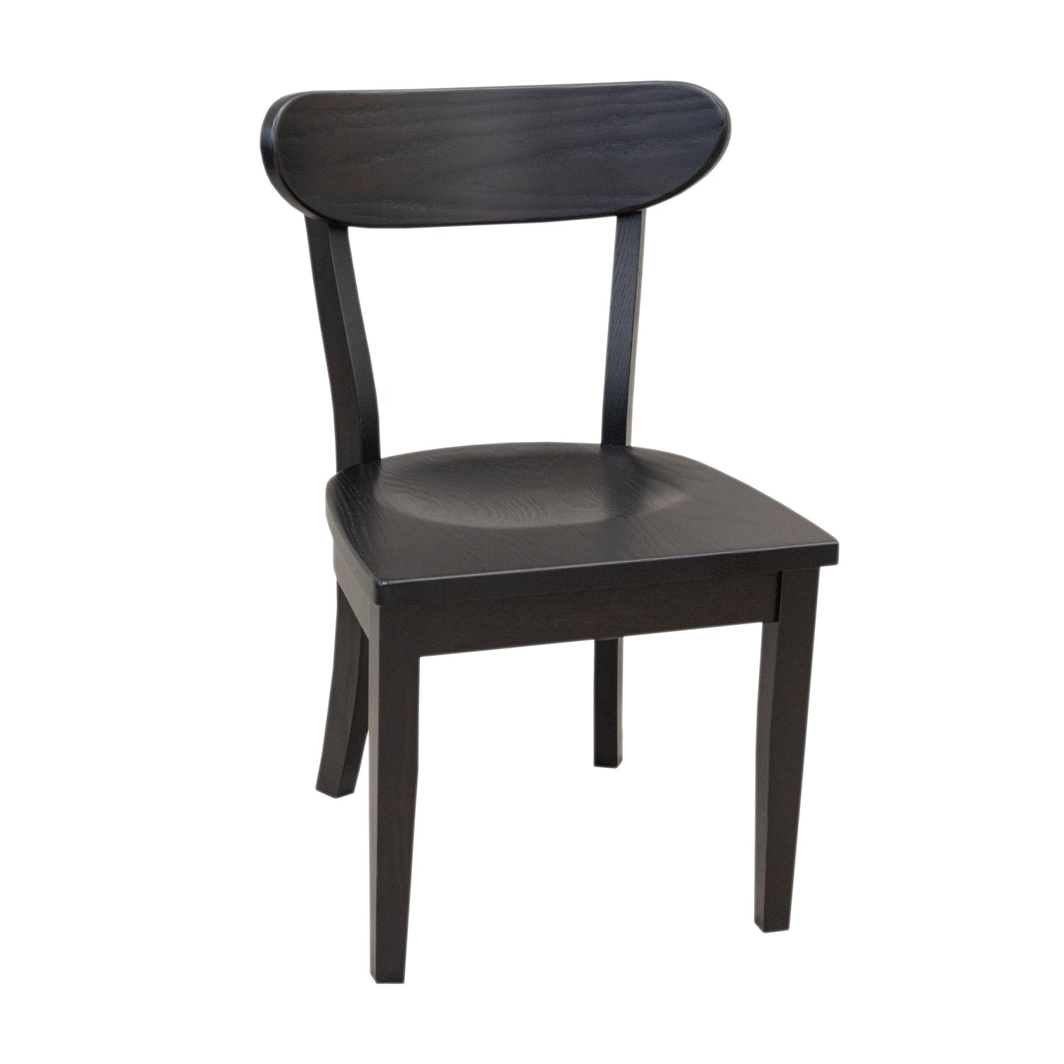 Windsor Oak Wood Mid Century Side Dining Chair | EB