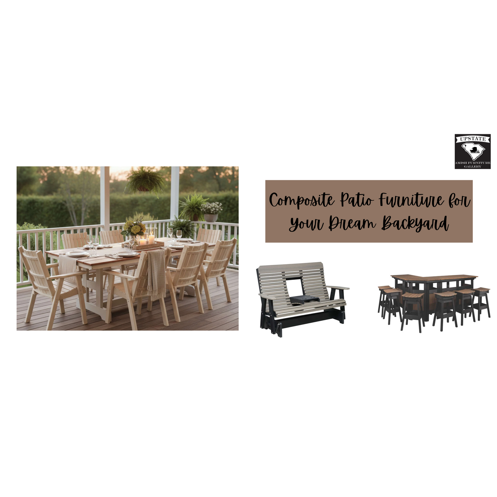 Composite Patio Furniture for Your Dream Backyard