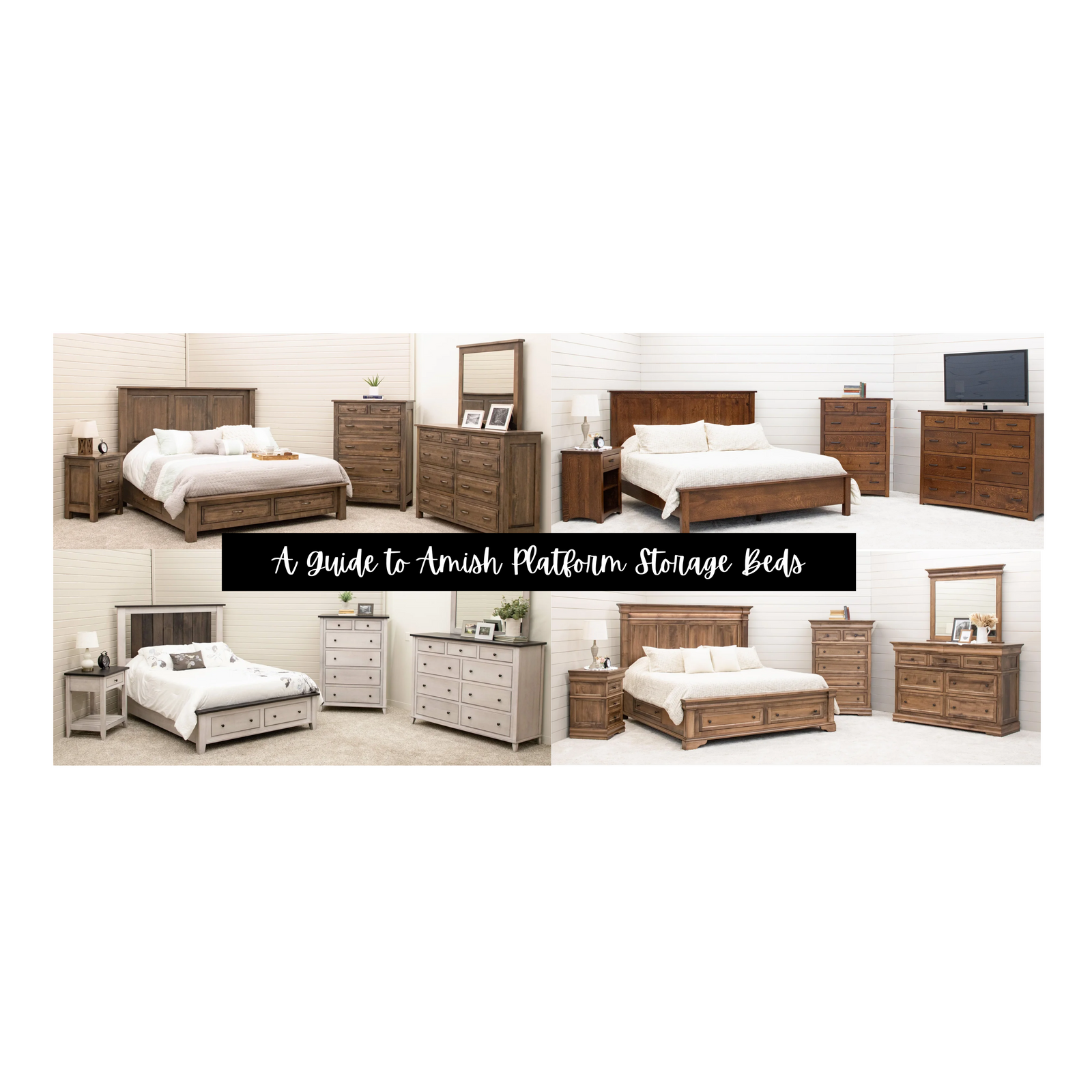 Your Guide to Buying an Amish Platform Bed with Storage