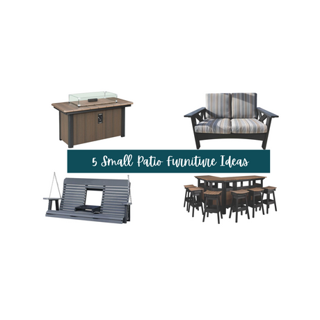 Top 5 Small Patio Furniture Ideas