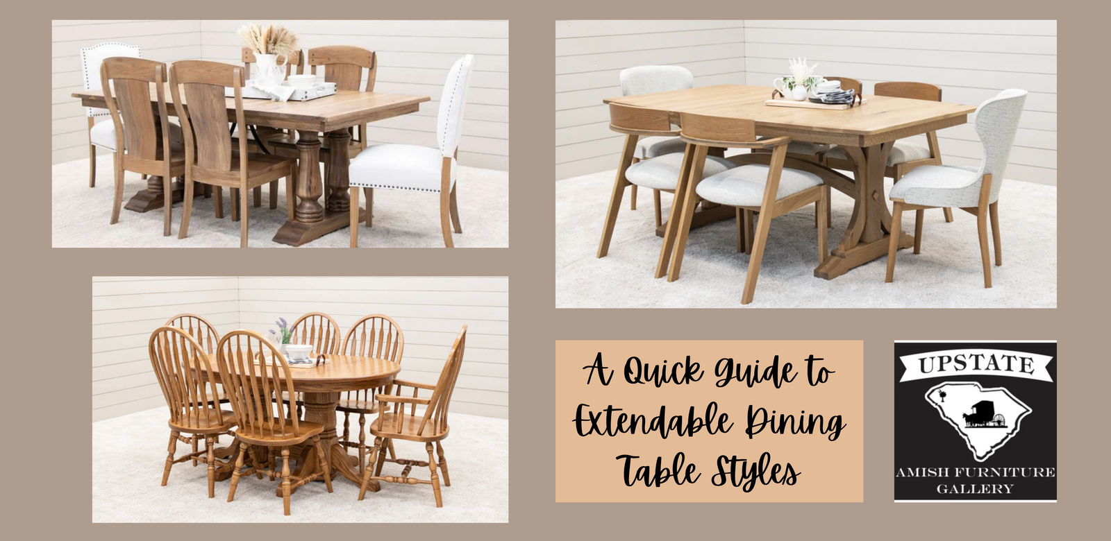 A Quick Guide to Extendable Dining Table Styles