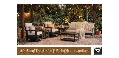 All About the Best HDPE Outdoor Furniture