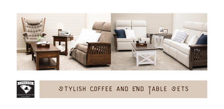 Solid Wood Coffee and End Table Sets for Your Living Room