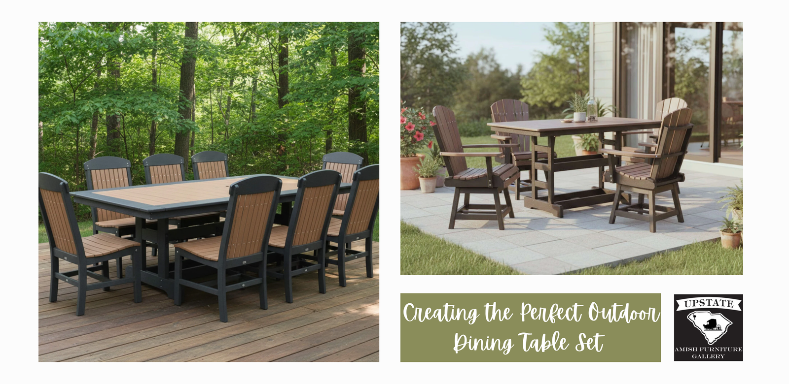 Creating the Perfect Outdoor Dining Table Set