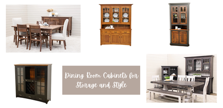 Dining Room Cabinets for Storage and Style