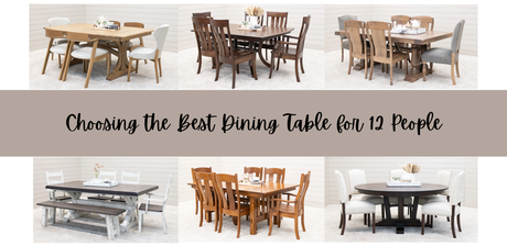 Choosing the Best Dining Table for 12 People