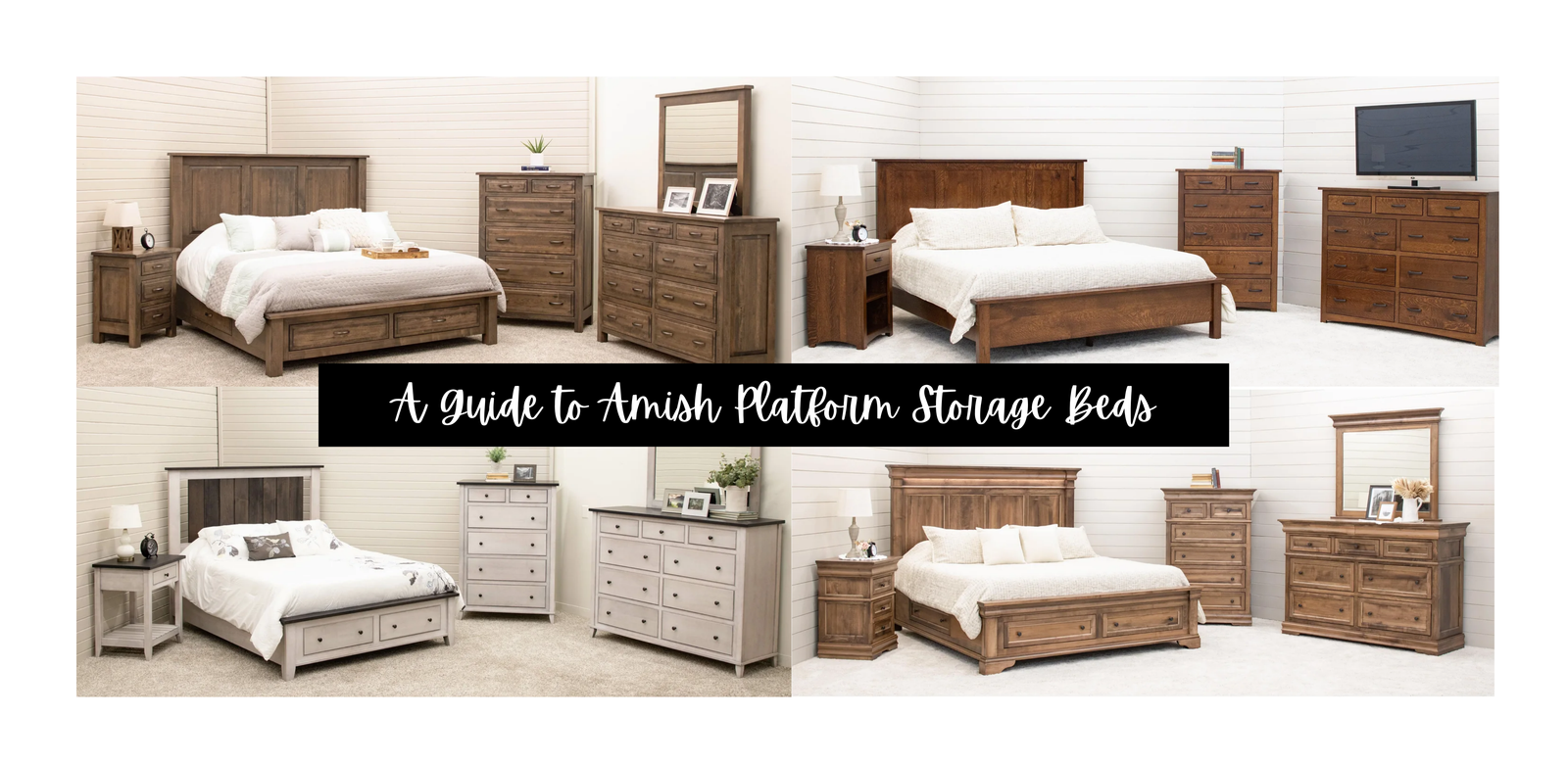 Your Guide to Buying an Amish Platform Bed with Storage