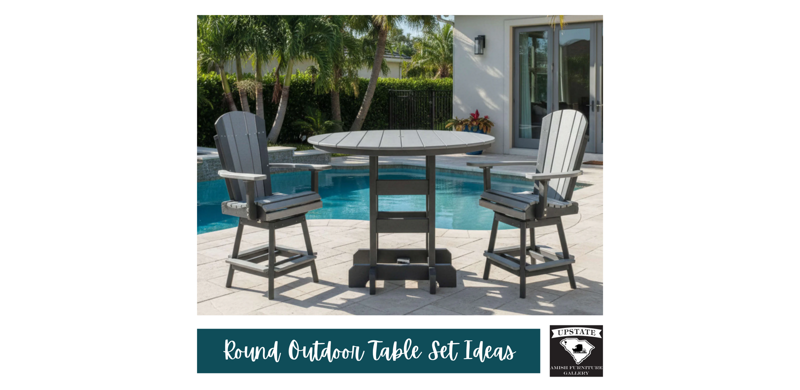 Round Outdoor Table Set Ideas