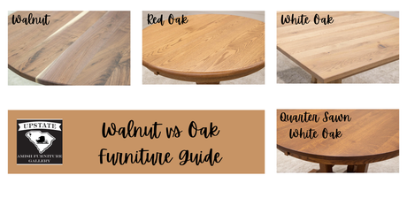 Walnut vs Oak Furniture Guide