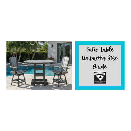 Patio Table Umbrella Size Guide
