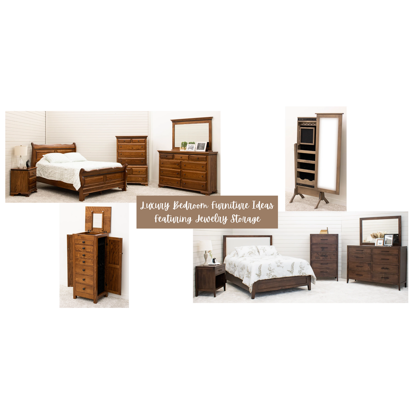 Luxury Bedroom Furniture Ideas Featuring Jewelry Storage