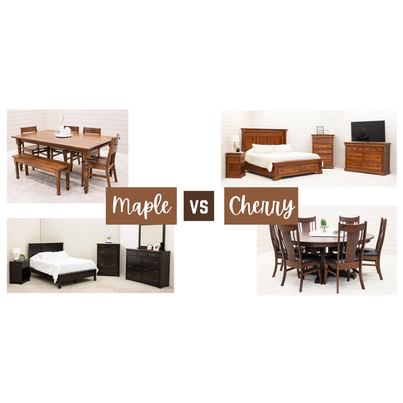 Maple vs Cherry Wood Furniture