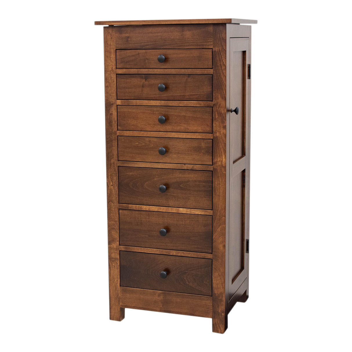 Mission Maple Wood Jewelry Armoire | ASB