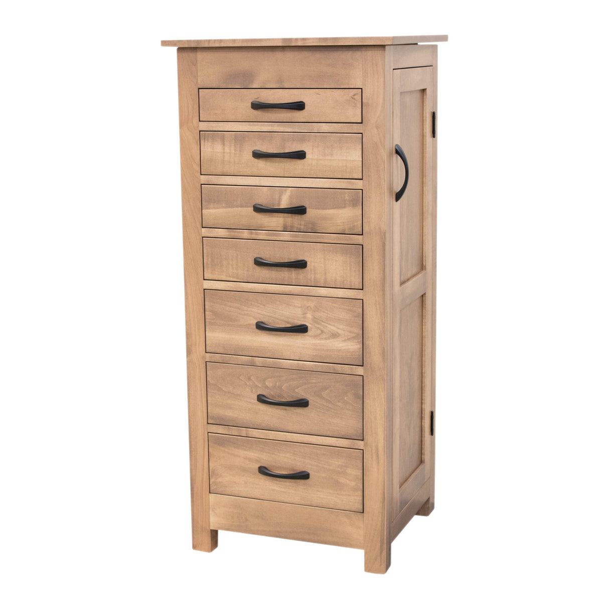 Mission Maple Wood Jewelry Armoire | WB