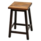 Mission 24" Black & Wood Bar Stool | M-EB&E-MC