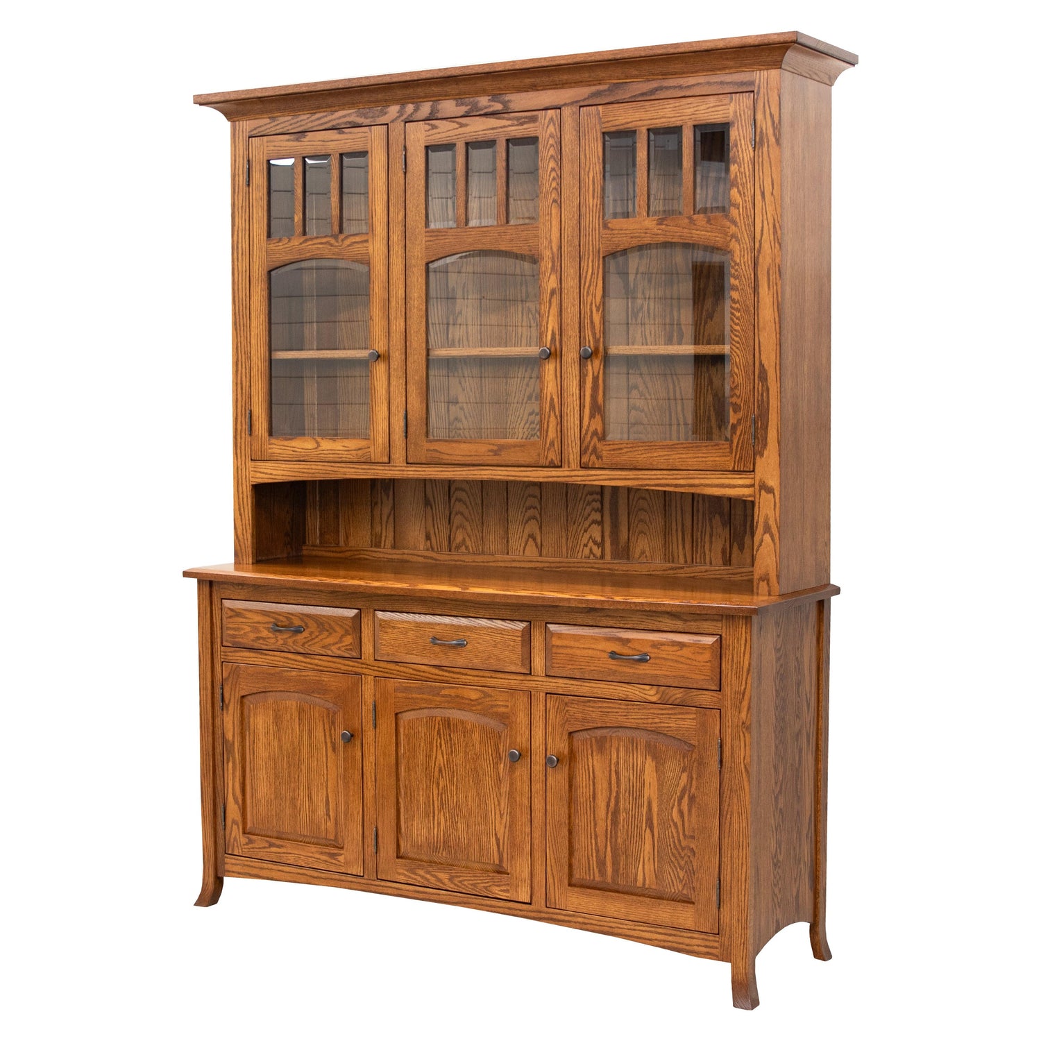 Biltmore Oak Wood Hutch, 67" wide | MC