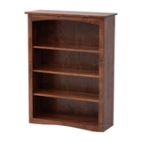 Shaker Solid Wood Bookcase, 48"