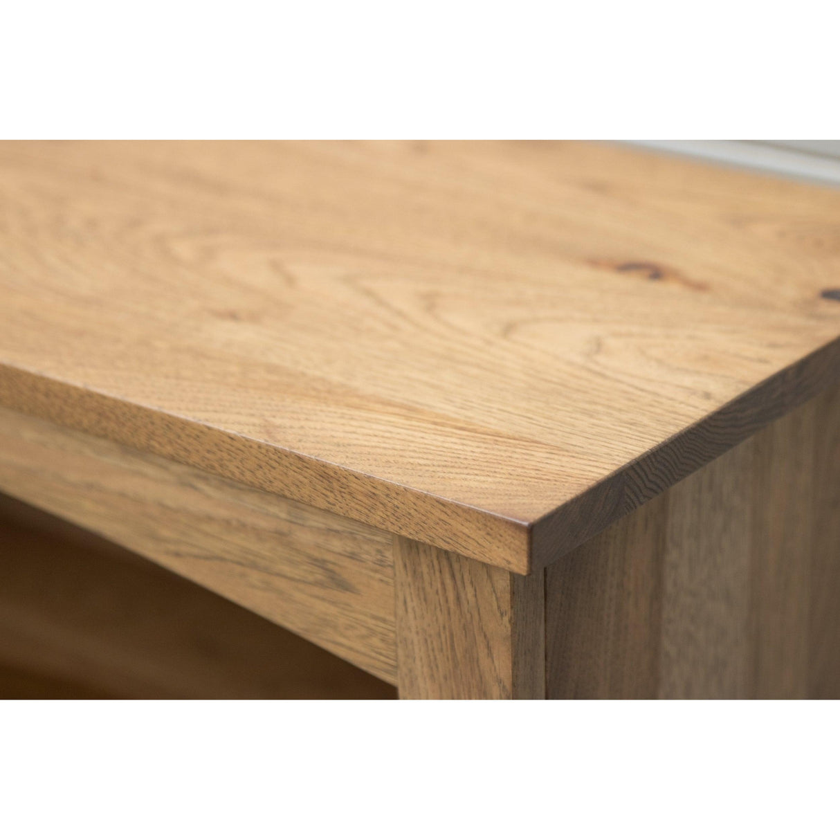 Straight Shaker Solid Hickory Wood 48" Bookcase | WB