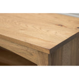 Straight Shaker Solid Hickory Wood 48" Bookcase | WB