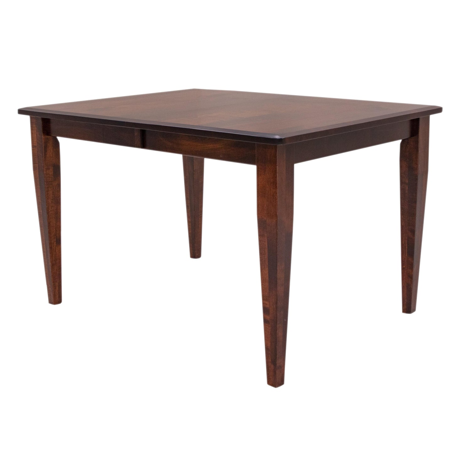 Lakeland Small Dark Maple Extendable Table Set for 4-6