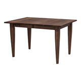 Lakeland Shaker Small Hickory Wood Extending Dining Table | BV
