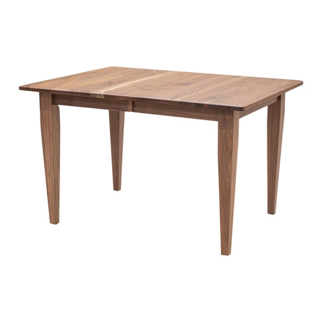 Lakeland Small Extendable Walnut Dining Table Set for 4-6 with Bench