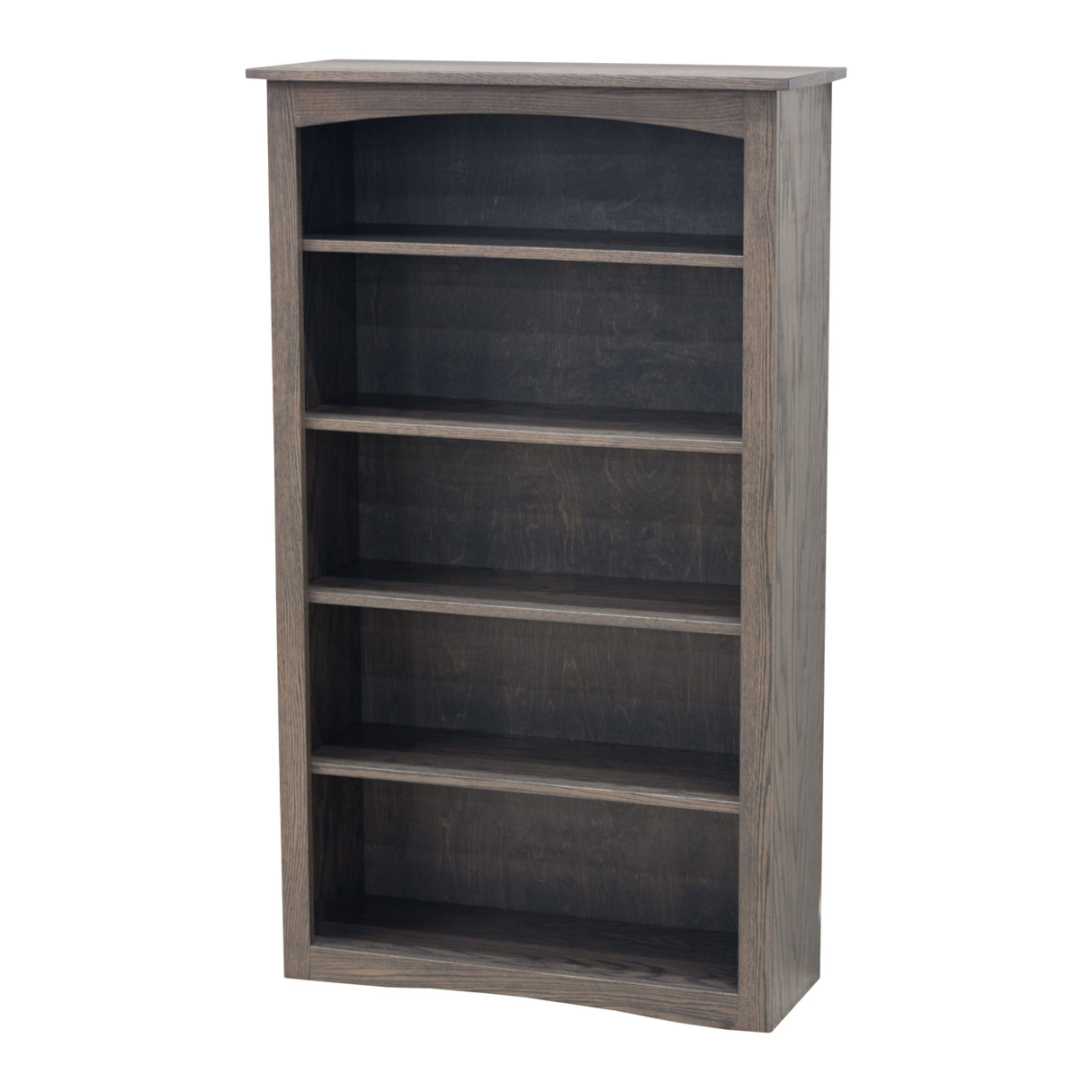 Shaker Solid Wood Bookcase, 60"