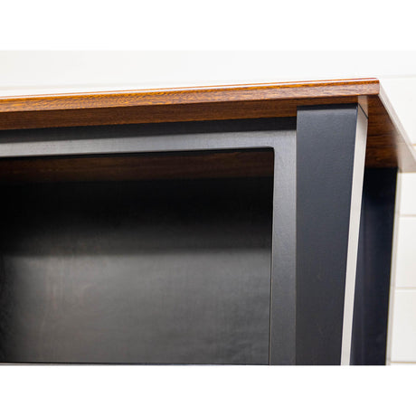Brooklyn Black & Elm Wood Bookcase | M-EB&E-MC