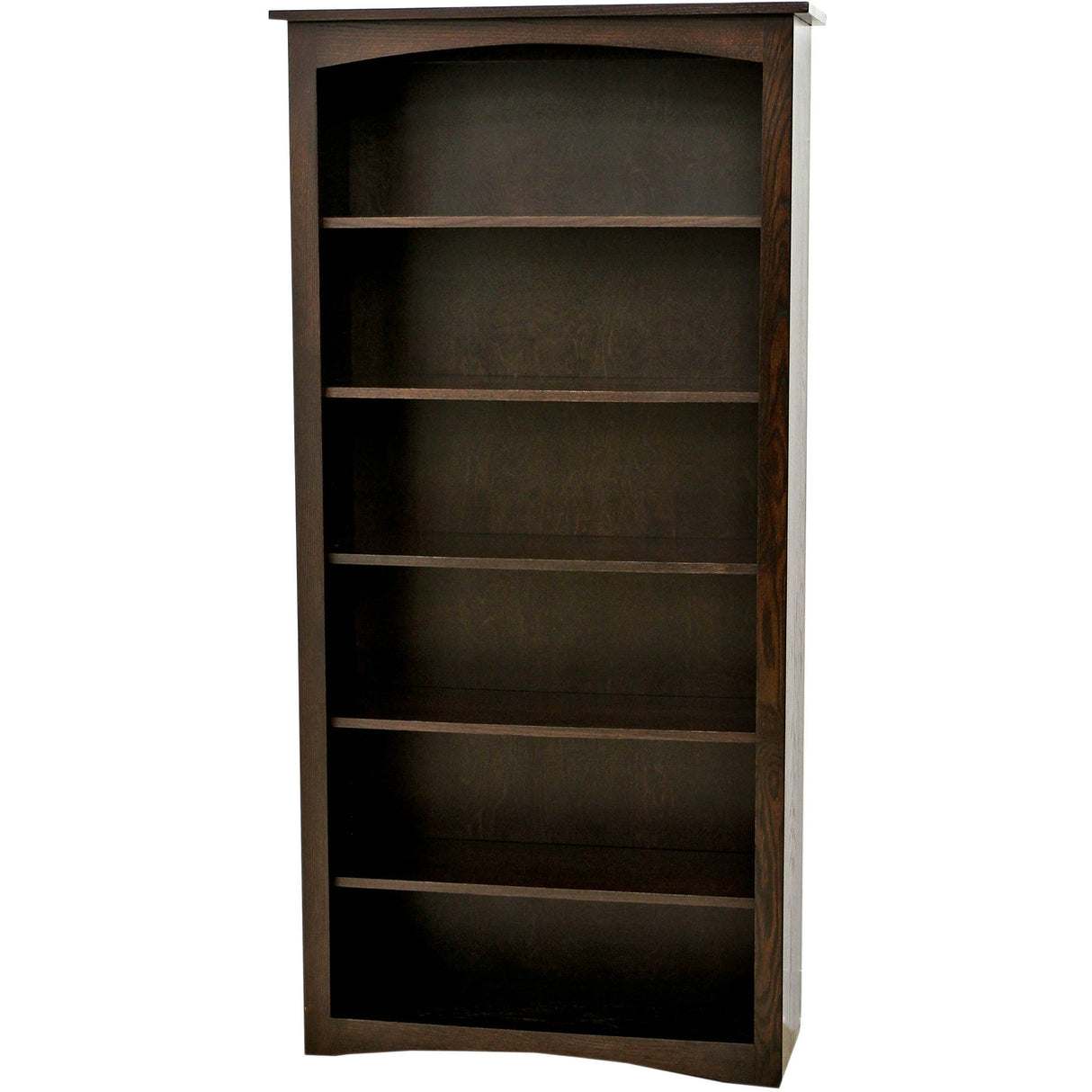 Shaker Solid Wood Bookcase, 72"