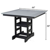 Premier Square Outdoor Amish Poly Counter Height Table - S-Upstate Amish Furniture