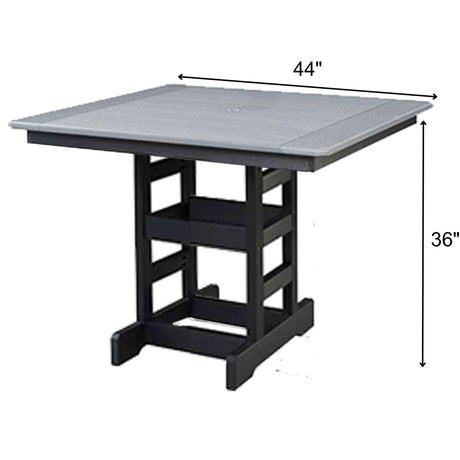 Premier Square Outdoor Amish Poly Counter Height Table - S-Upstate Amish Furniture