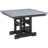 Premier Square Outdoor Amish Poly Dining Height Table - S-Upstate Amish Furniture