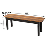 Shaker Leg Dining Bench