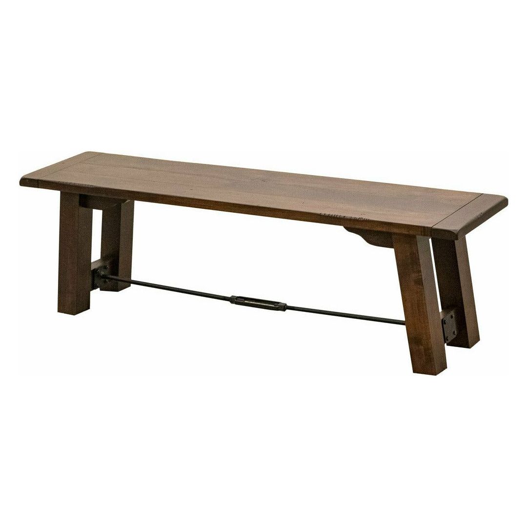 Settler's Trestle Maple Wood Dining Bench | BV