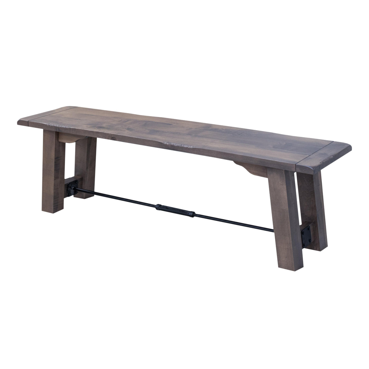 Settler's Trestle Maple Wood Dining Bench | GS