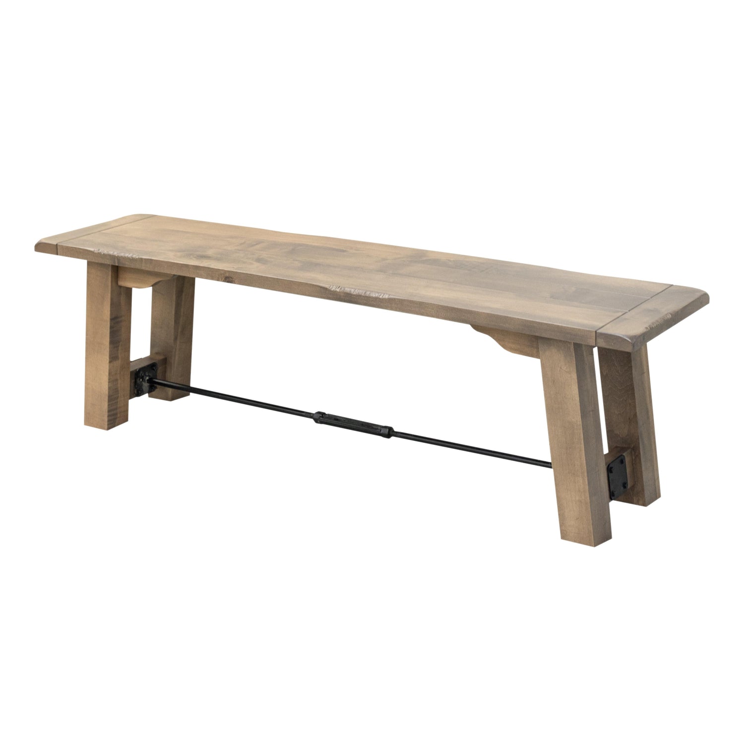 Settler's Trestle Maple Wood Dining Bench | SP