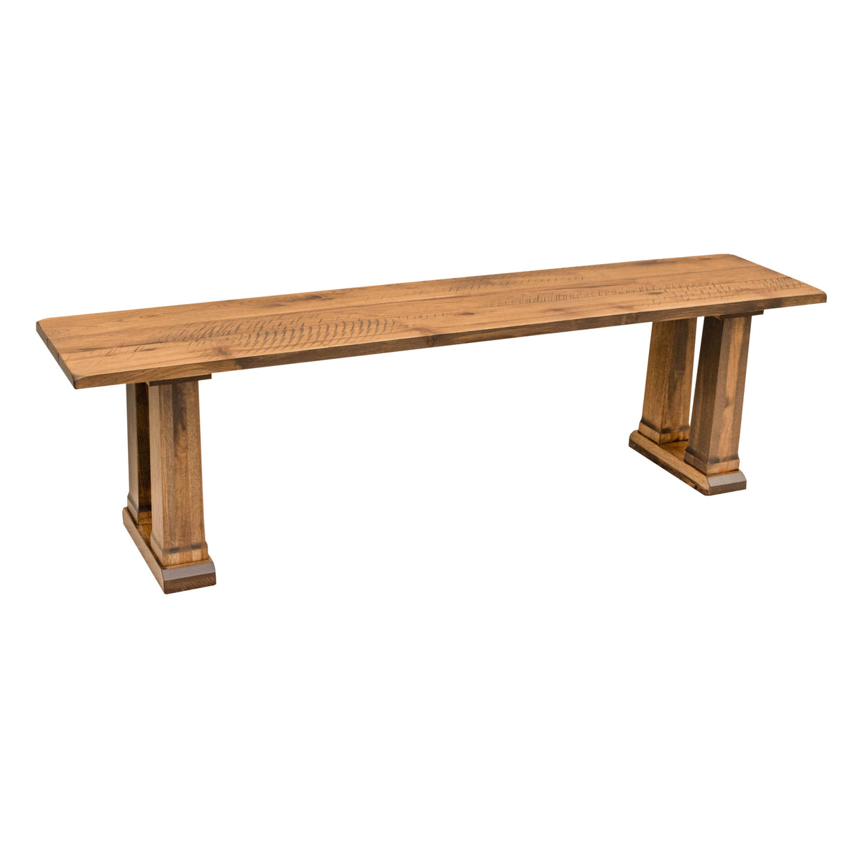Rowan Hickory Wood Dining Bench | HC