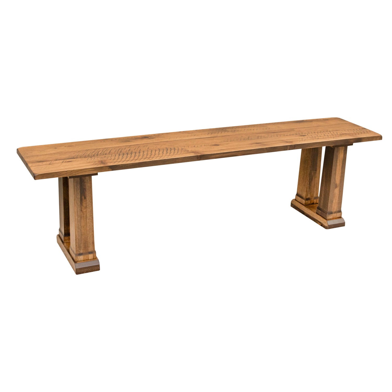 Rowan Hickory Wood Dining Bench | HC