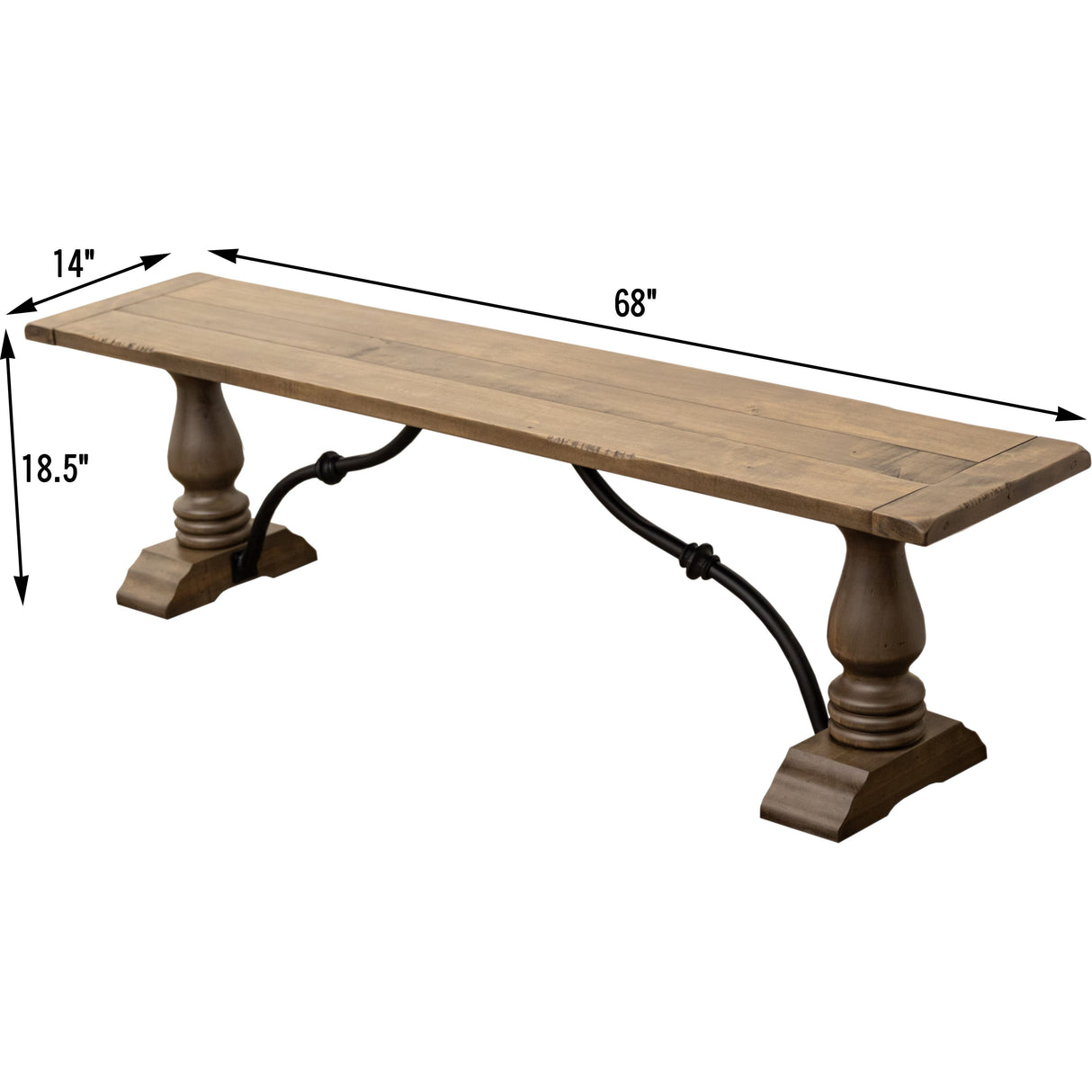 Alexandria Dining Bench