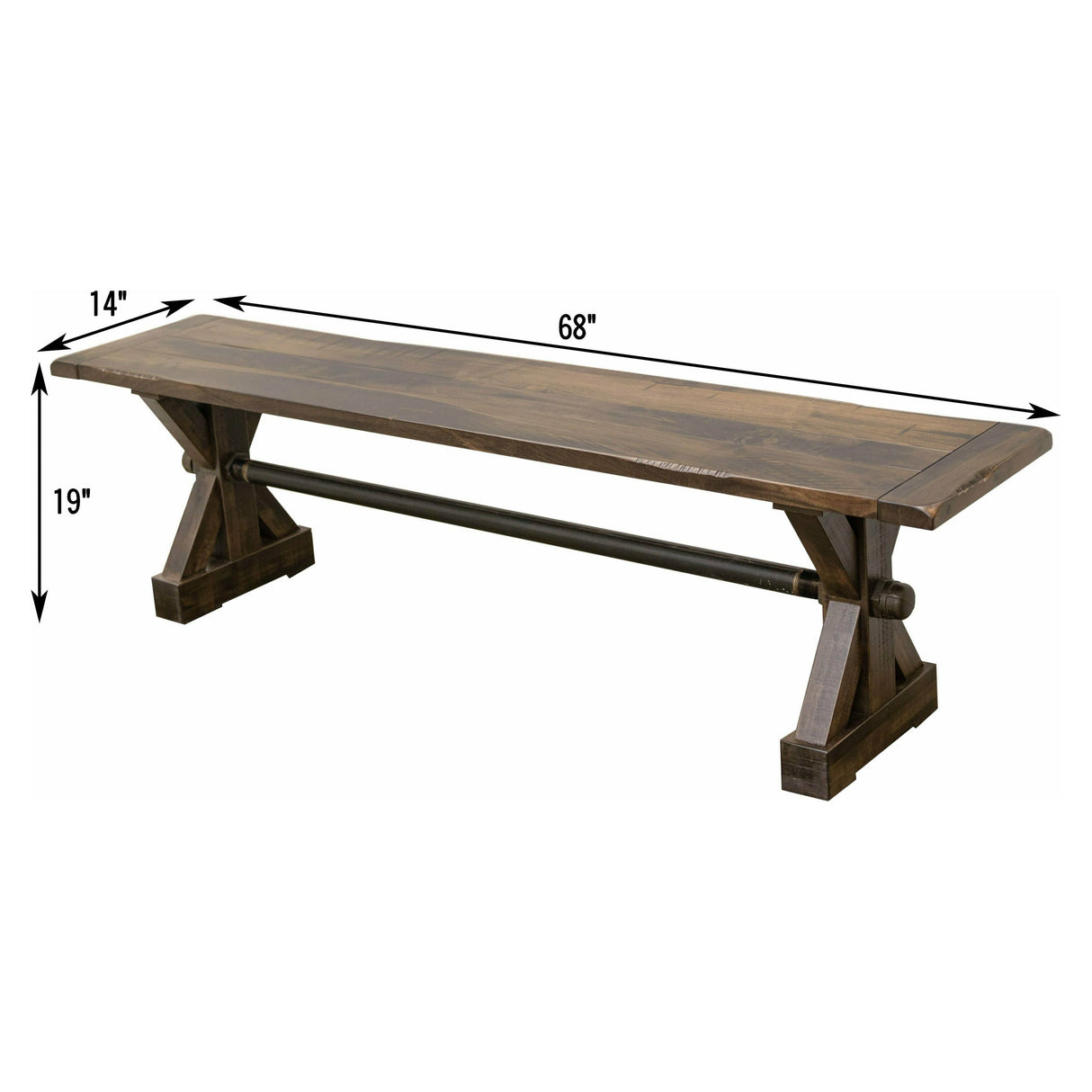 Auburn Dining Bench