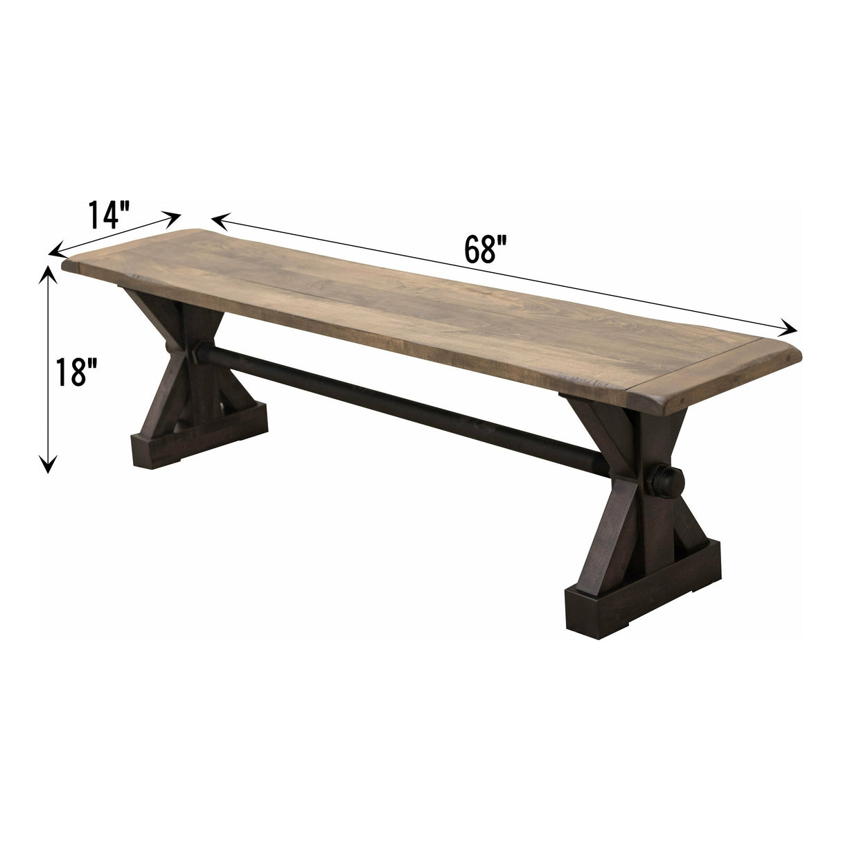 Auburn Dining Bench