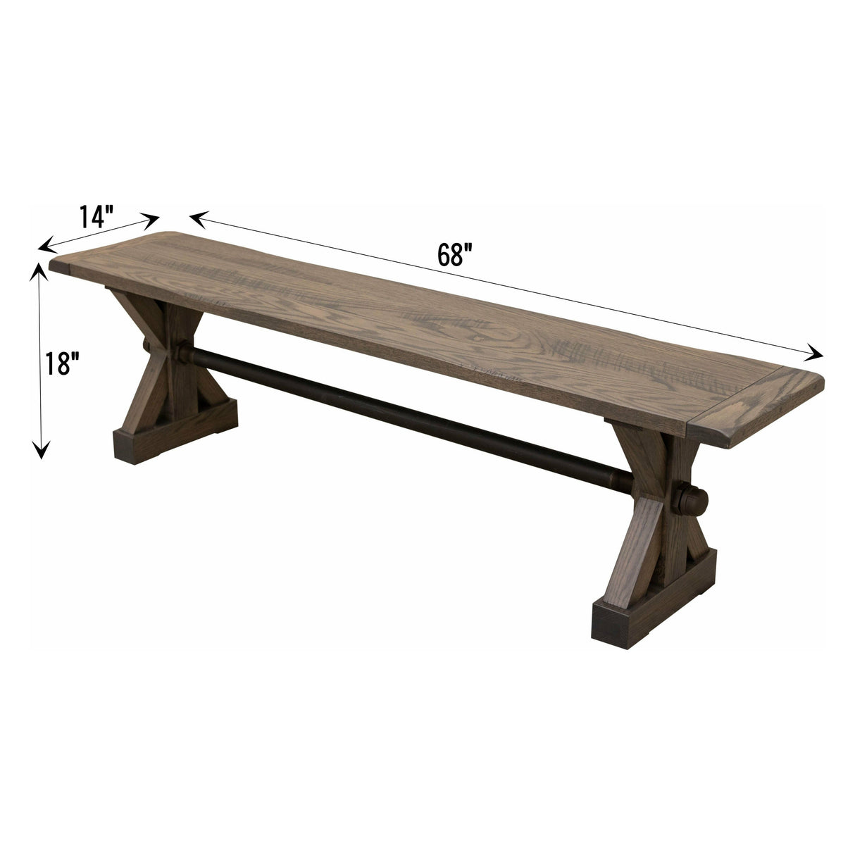 Auburn Dining Bench