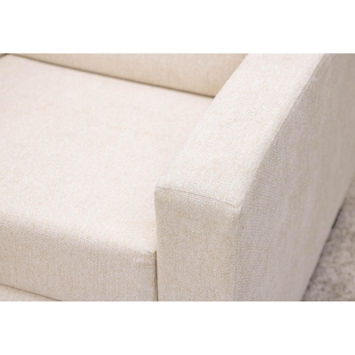 Modern Shaker Cream Push Back Recliner | C22-6