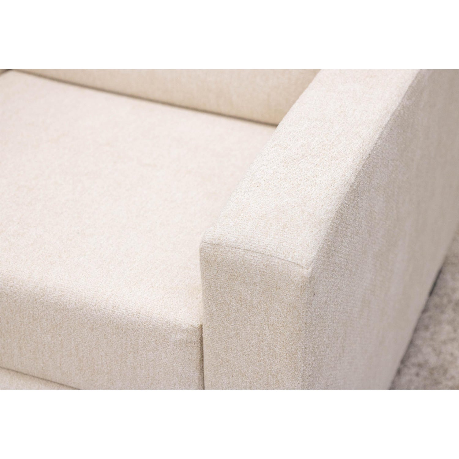 Modern Shaker Cream Push Back Recliner | C22-6