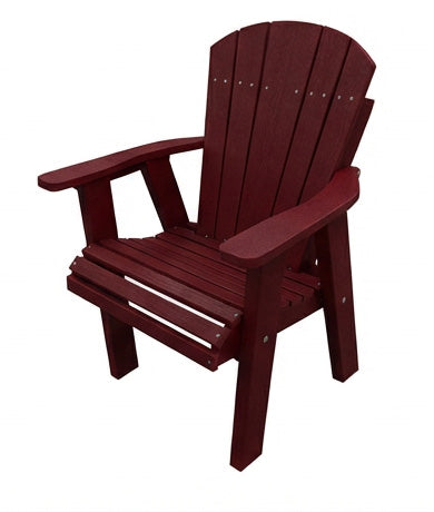 Adirondack Poly Amish Outdoor Dining Chair - CW
