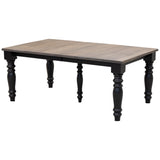 Arcadia Turned Leg Amish Dining Set with Bench
